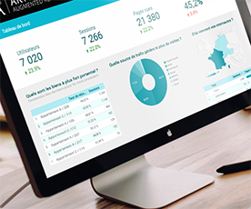 Real Estate web application - Analytics dashboard